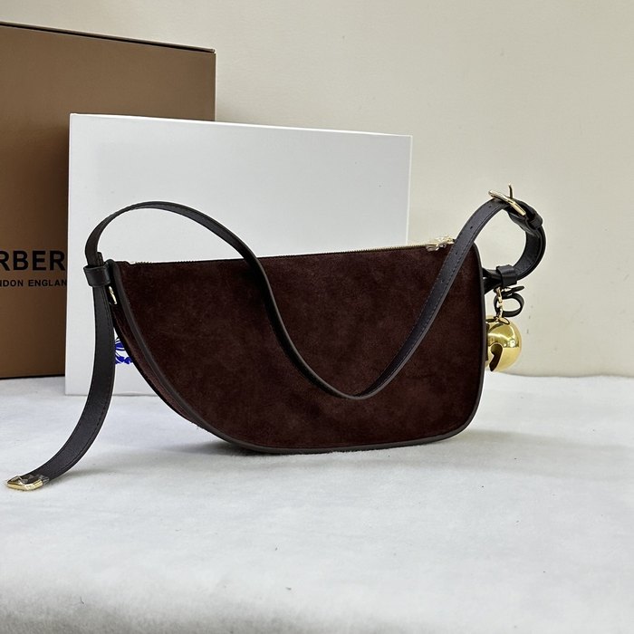 Burberry Tote bag with stylish design Burgundy 01A