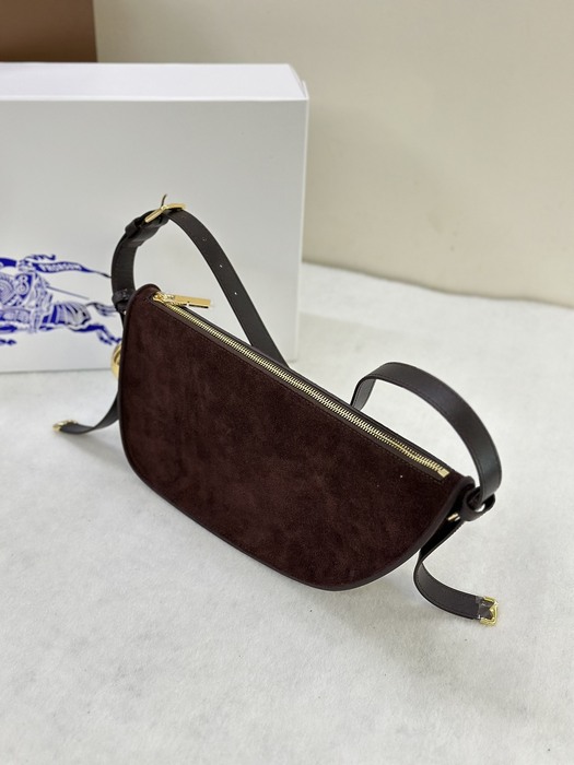 Burberry Tote bag with stylish design Burgundy 01A