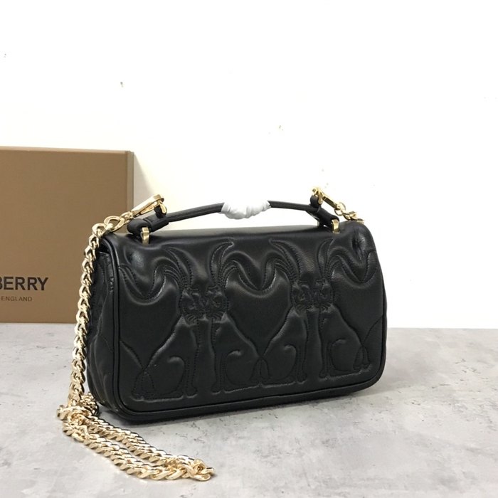Burberry Tote bag with stylish features Black 01A 4