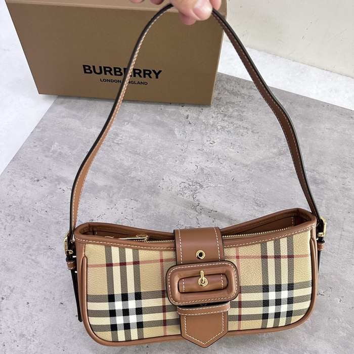 Burberry Tote bag with stylish features Brown 01A 4