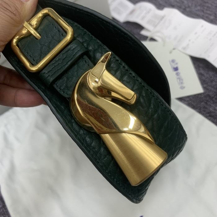 Burberry Tote bag with stylish features Green 01A