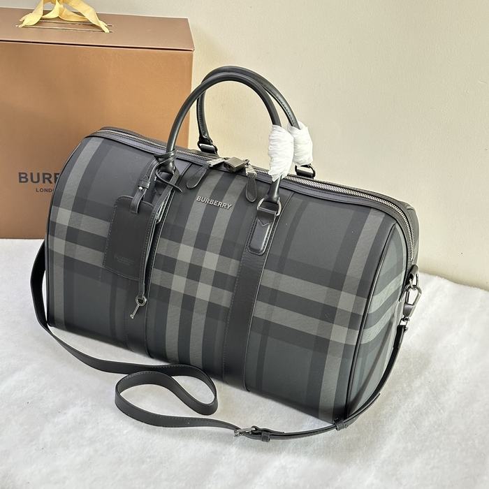 Burberry Tote bag with stylish traits Brown 01A