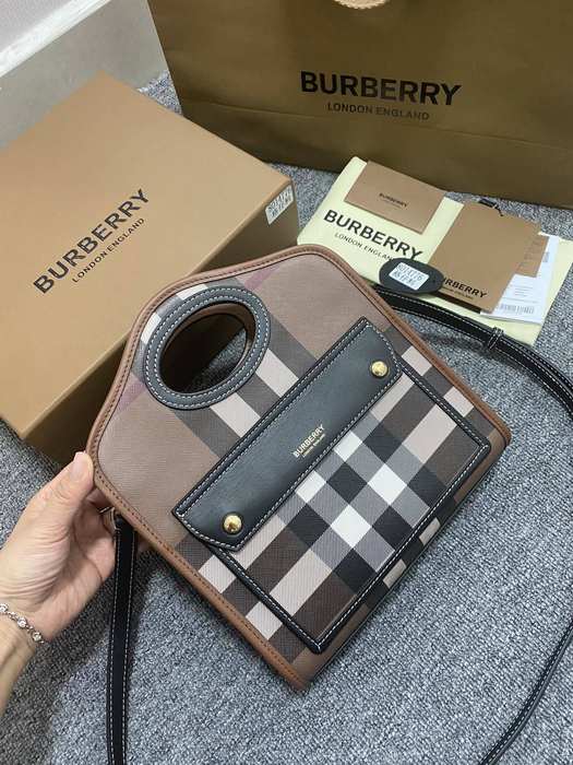 Burberry Tote style 111 Brown 01A