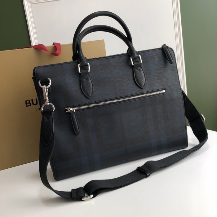 Burberry Tote style 22 Navy 01A
