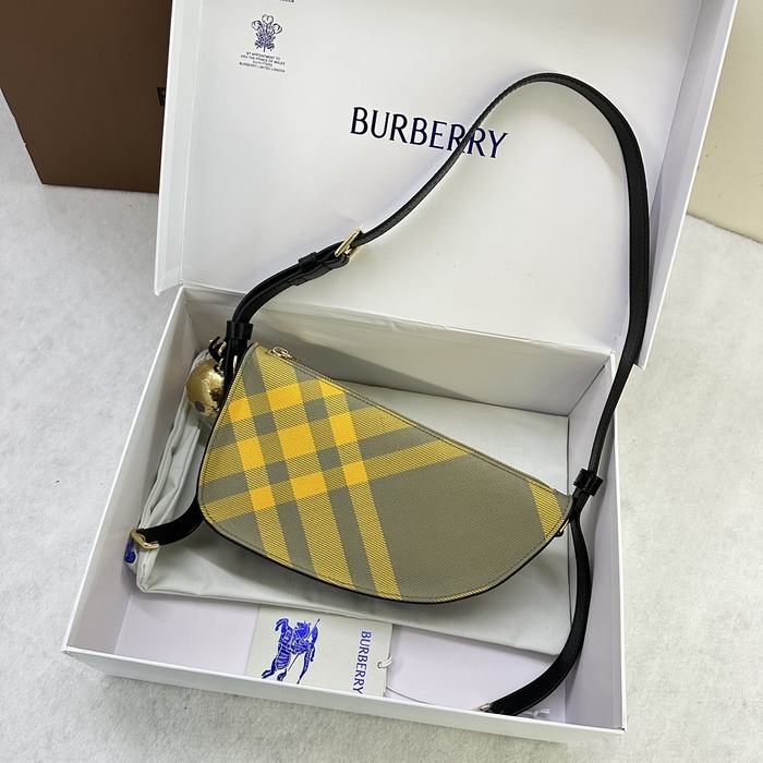 Burberry Tote style 24 Green 01A