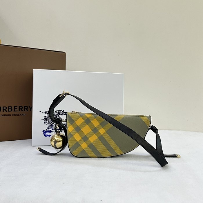 Burberry Tote style 24 Green 01A
