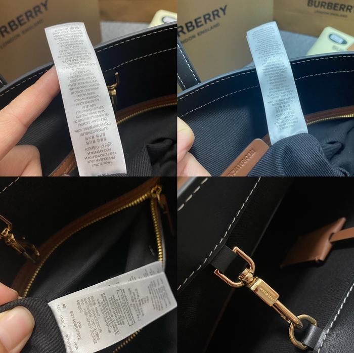 Burberry Tote style 25 Brown 01A