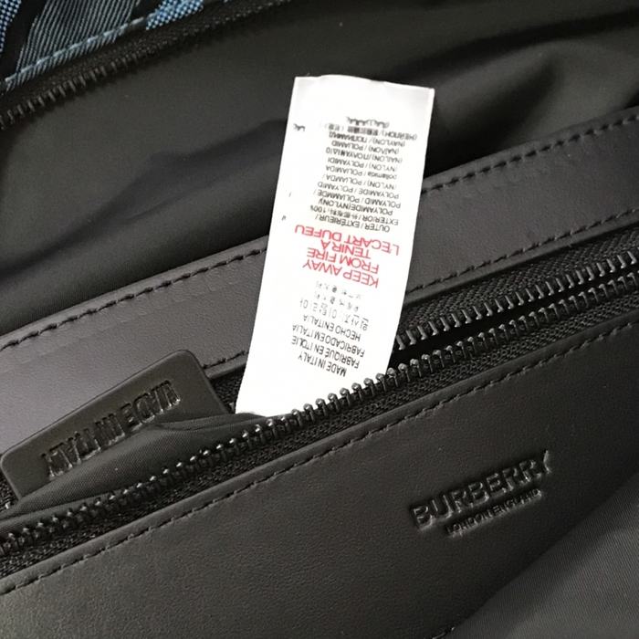 Burberry Tote style 36 Blue 01A