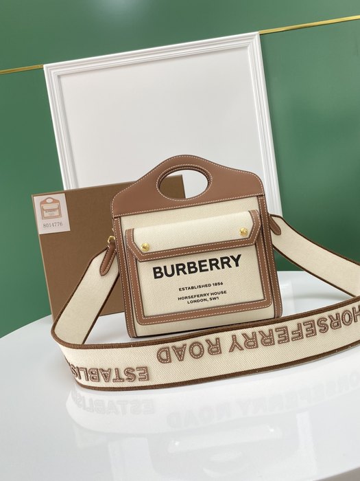 Burberry Tote style 61 Brown 01A 2