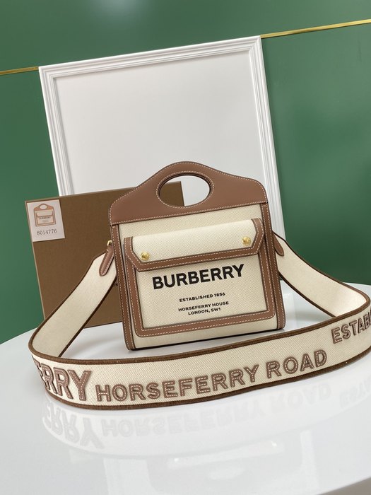 Burberry Tote style 61 Brown 01A 2