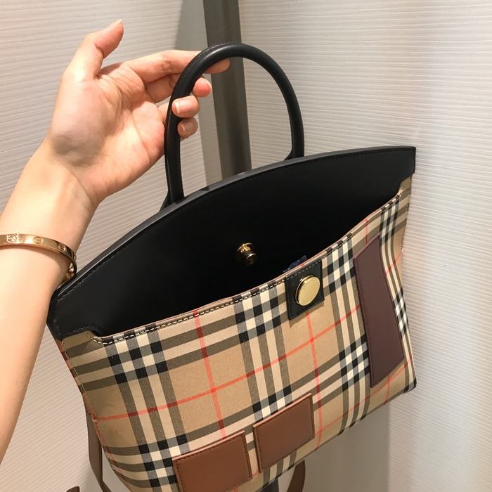 Burberry Tote style 76 Beige 01A