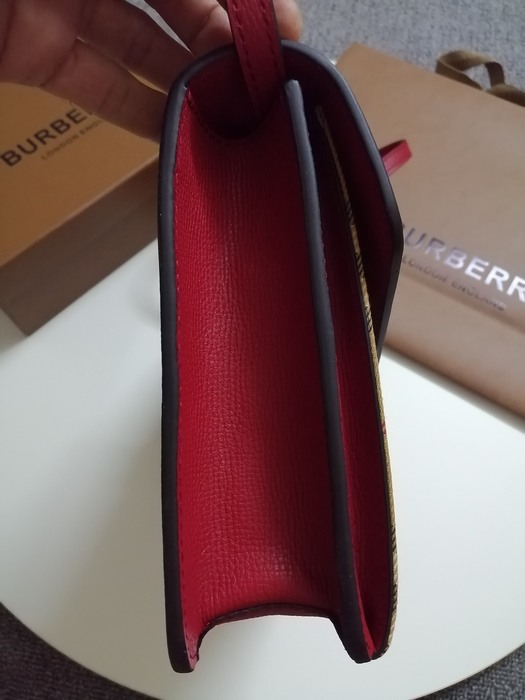 Burberry Tote style 91 Navy 01A