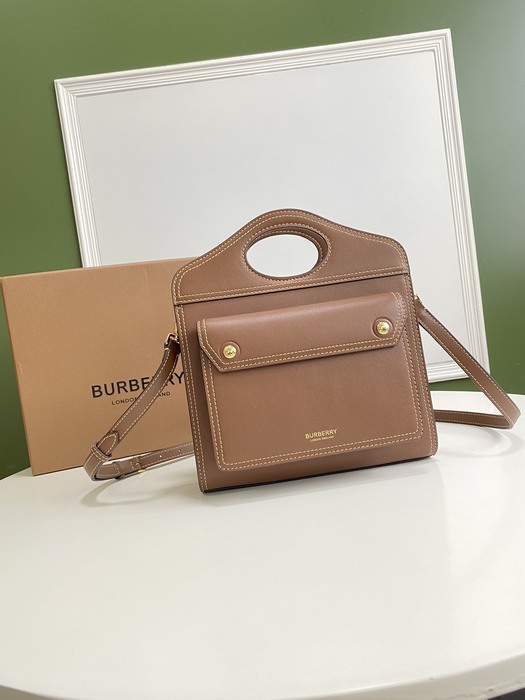 Burberry Tote style 95 Brown 01A