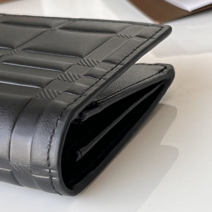 Burberry Tote with textured leather finish Black 01A