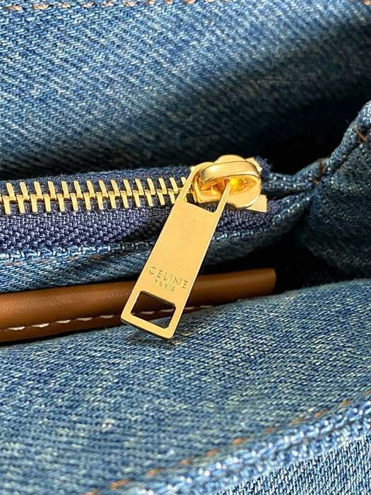 Celine Compact Tote Blue 01A