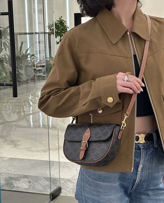 Celine Tote Bag Blue 01A