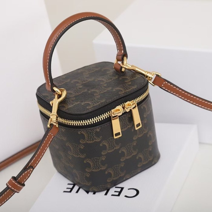 Celine Tote Bag Brown 01A