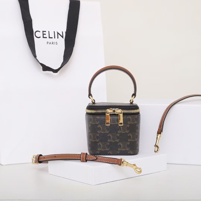 Celine Tote Bag Brown 01A
