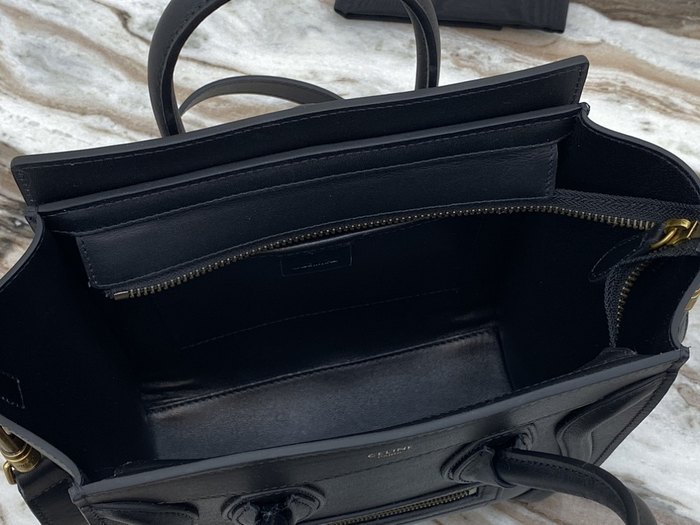 Celine Tote Bag with Elegant Design Black 01A