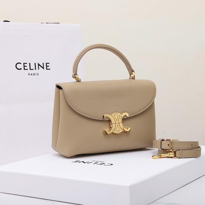 Celine Tote Bag with Handle Beige 01A