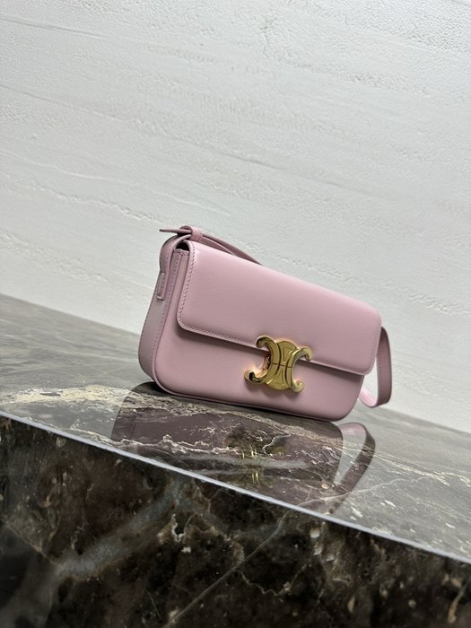 Celine Tote Bag with Minimalist Design Burgundy 01A