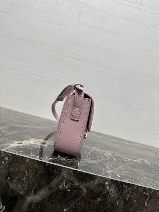 Celine Tote Bag with Minimalist Design Burgundy 01A