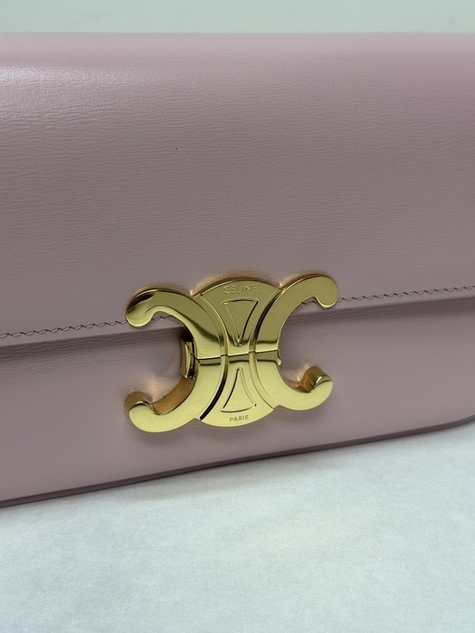 Celine Tote Bag with Minimalist Design Burgundy 01A