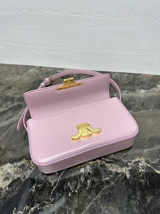 Celine Tote Bag with Minimalist Design Burgundy 01A