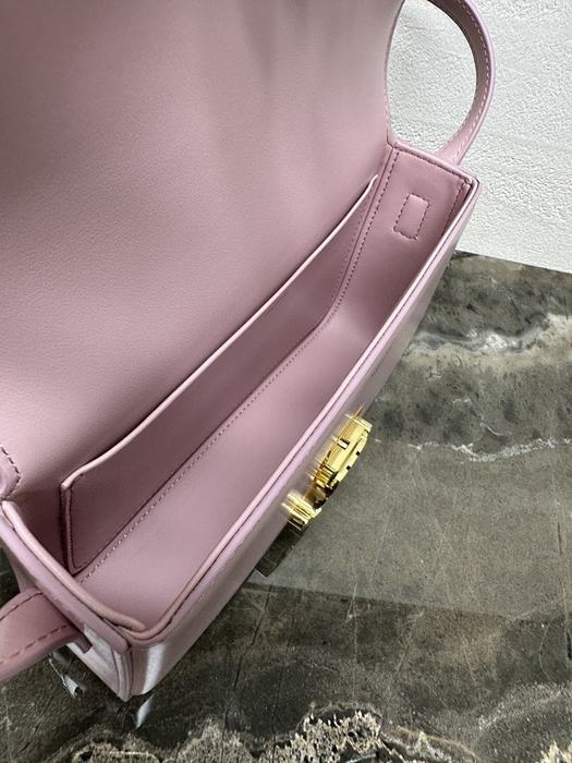 Celine Tote Bag with Minimalist Design Burgundy 01A