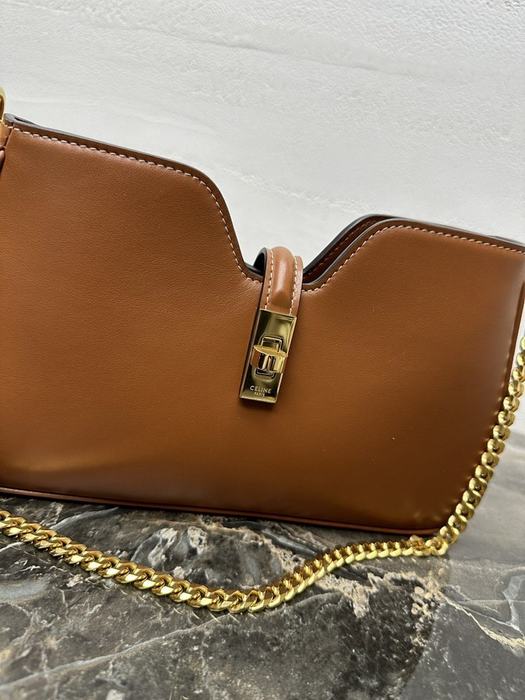 Celine Tote Bag with Stylish Features Brown 01A 6