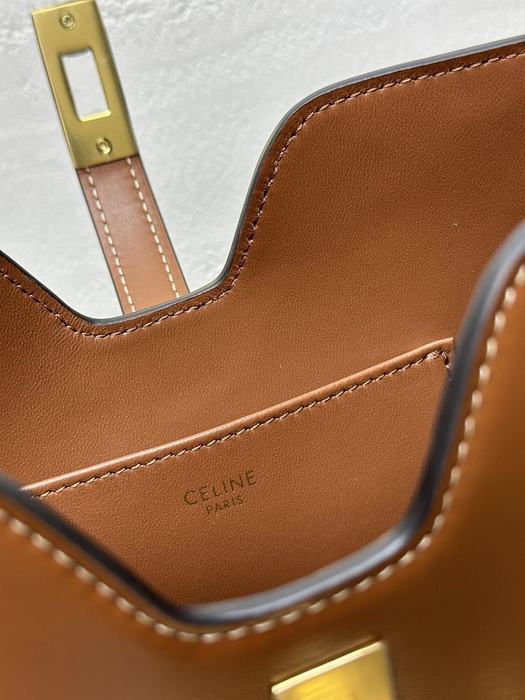Celine Tote Bag with Stylish Features Brown 01A 6