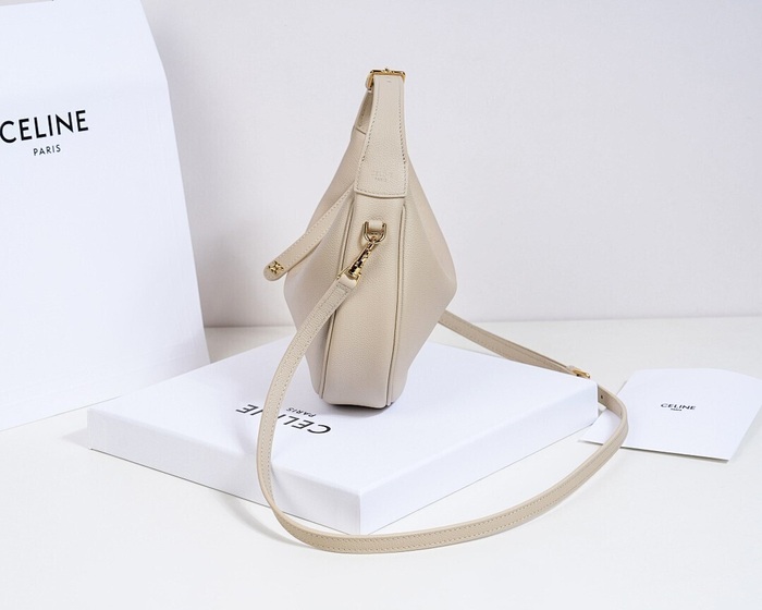 Celine Tote Bag with streamlined design Beige 01A