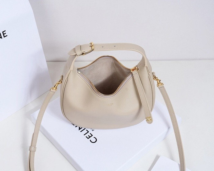 Celine Tote Bag with streamlined design Beige 01A