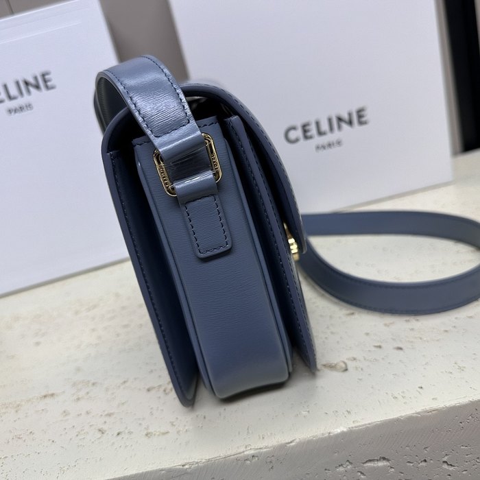 Celine Tote Blue 01A