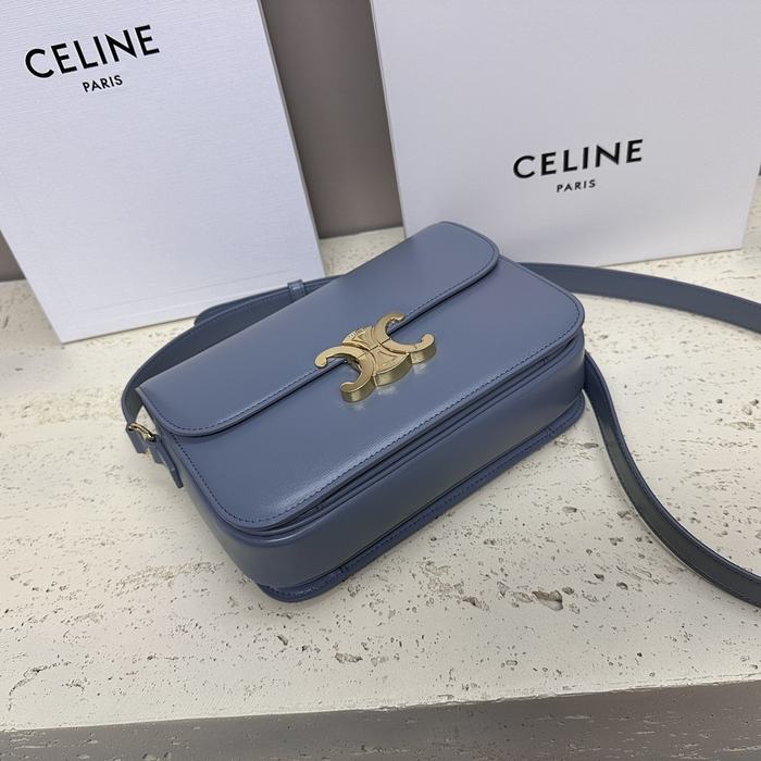 Celine Tote Blue 01A