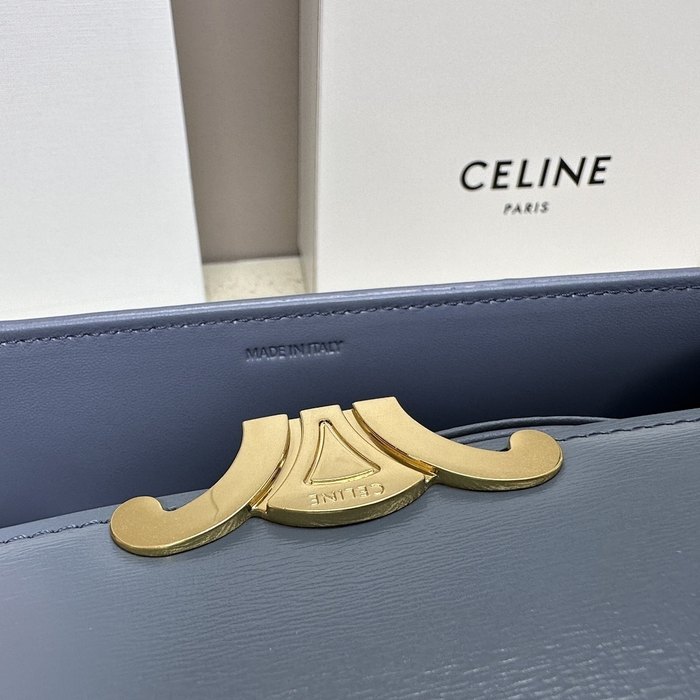 Celine Tote Blue 01A