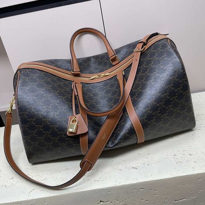 Celine Tote bag with chic design traits Brown 01A
