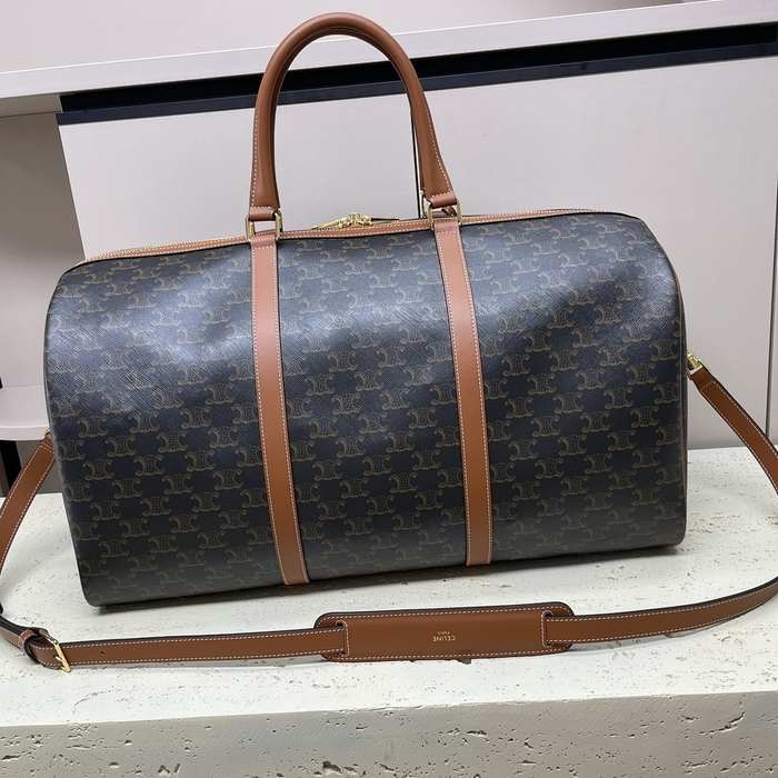 Celine Tote bag with chic design traits Brown 01A