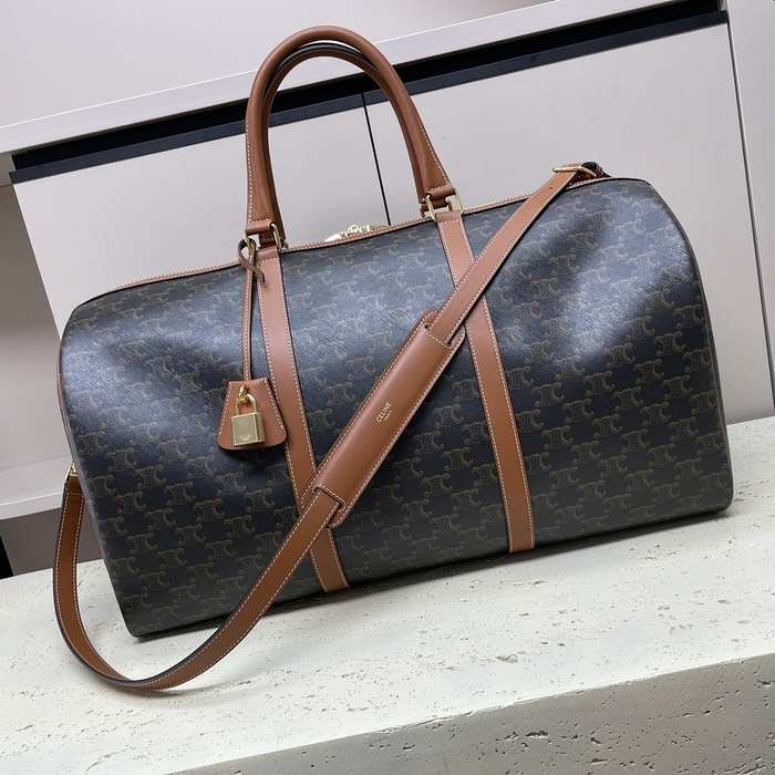 Celine Tote bag with chic design traits Brown 01A