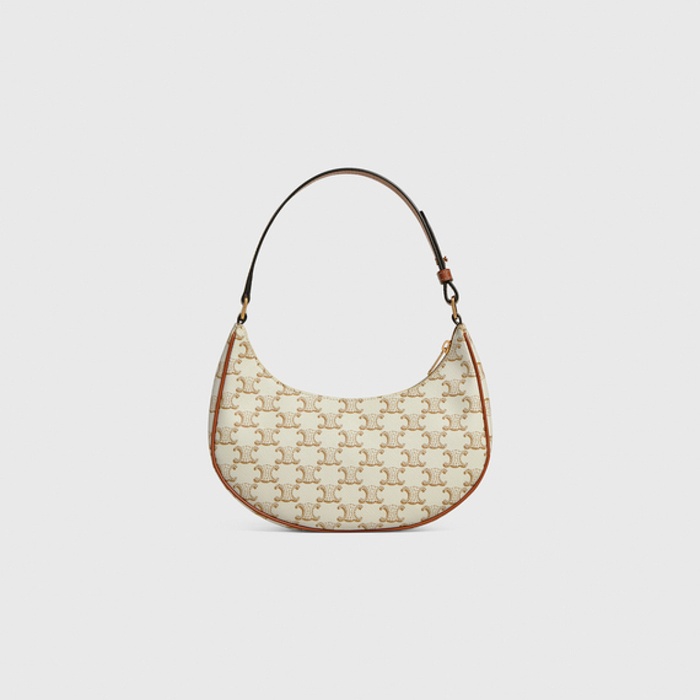 Celine Tote bag with curved silhouette Beige 01A