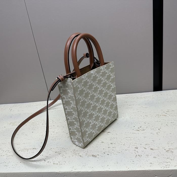 Celine Tote bag with elegant design Beige 01A 2