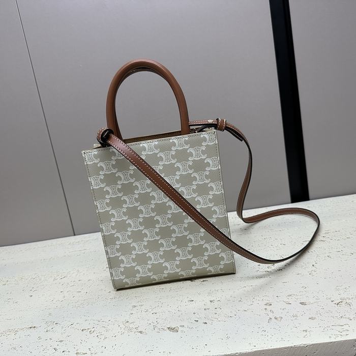 Celine Tote bag with elegant design Beige 01A 2