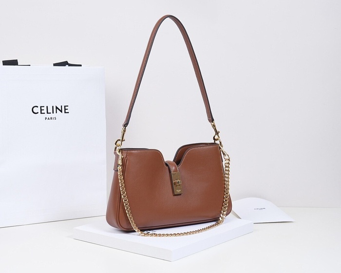Celine Tote bag with elegant design traits Brown 01A 2