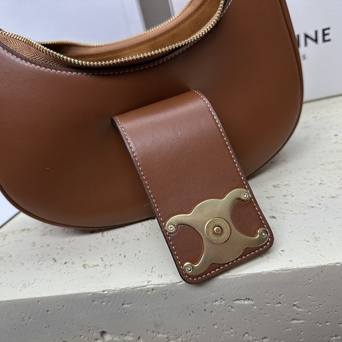 Celine Tote bag with elegant design traits Brown 01A