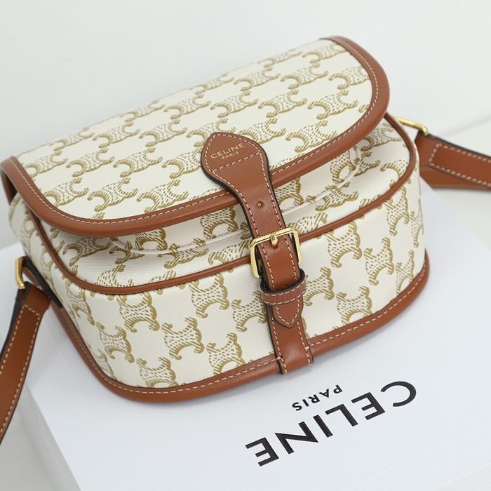 Celine Tote bag with minimalist design Brown 01A 2