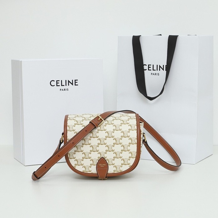 Celine Tote bag with minimalist design Brown 01A 2