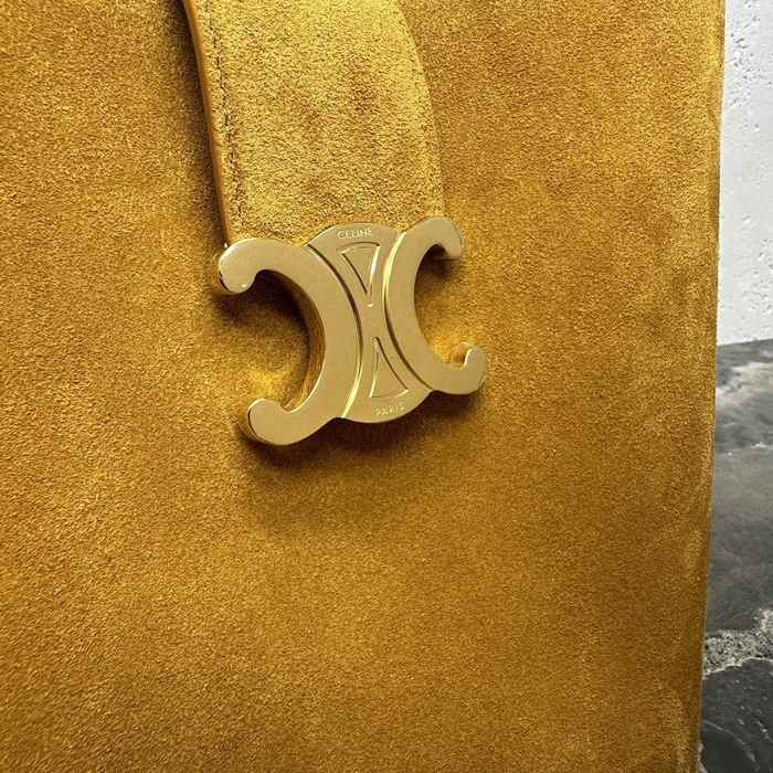 Celine Tote bag with minimalist design Brown 01A 3