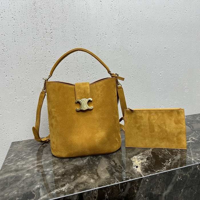 Celine Tote bag with minimalist design Brown 01A 3