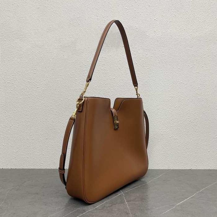 Celine Tote bag with minimalist design Brown 01A