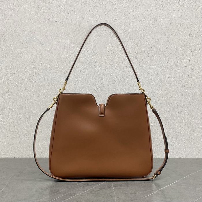 Celine Tote bag with minimalist design Brown 01A